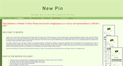 Desktop Screenshot of newpin.ca